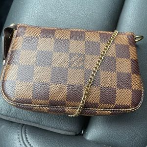 Authentic Louis Vuitton Mini Pouchette Accessories